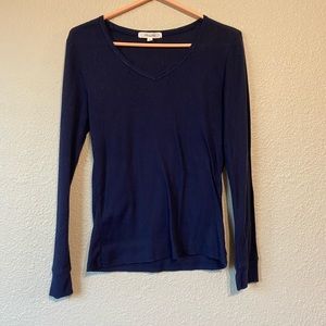 Long sleeve v neck